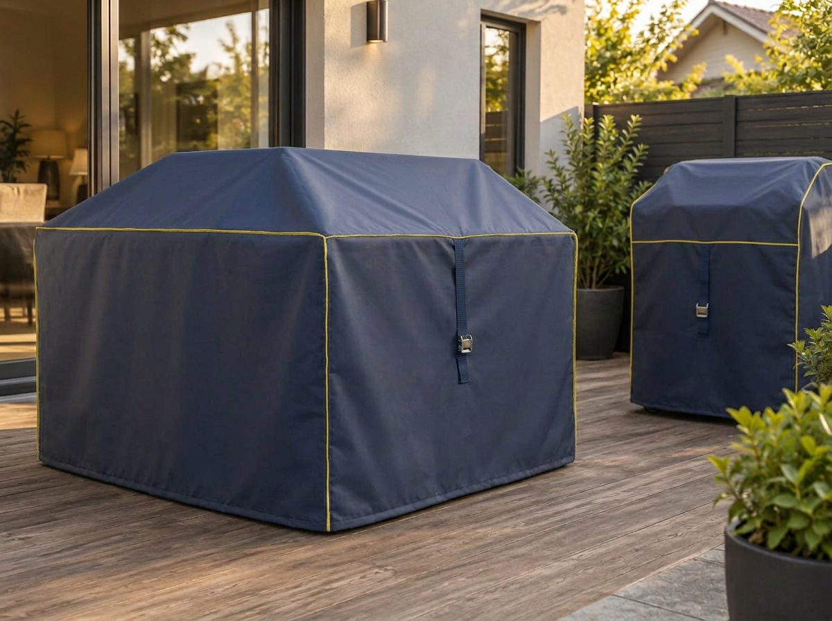 Maßgefertigte Abdeckhauben für Gartenmöbel und Grill
